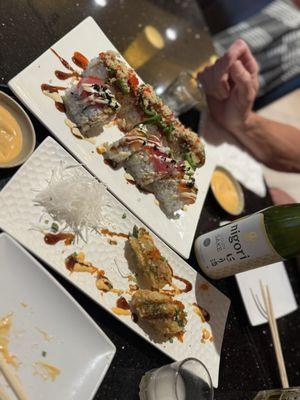 Bonsai and Crunchy Jalapeno Roll