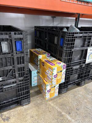 Diapers I donated