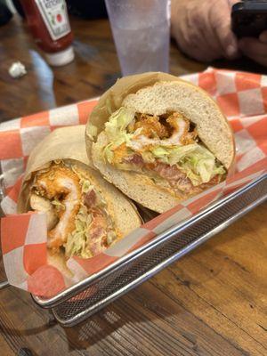 Fried Chicken Po Boy