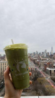 Iced Kyoto Matcha Latte