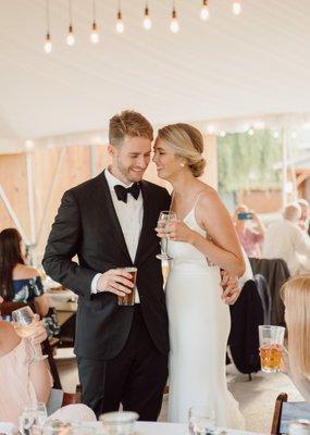 Wedding photography candid