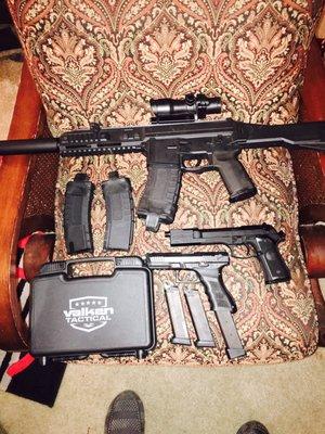 My New Airsoft Collection. If the price is right...
