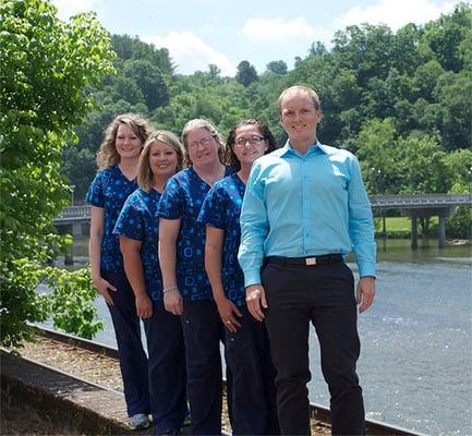 Dr. Ramsbottom and the caring staff of French Broad Family Dentistry