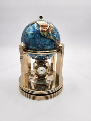 Globe clock decor