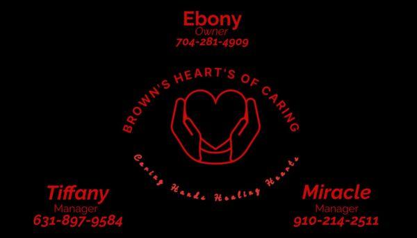 Brown's Heart's Of Caring