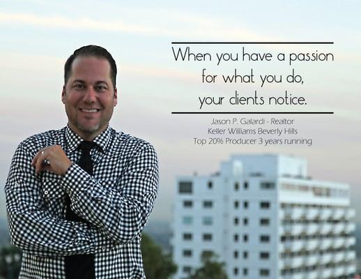 I am definitely passionate about what I do.