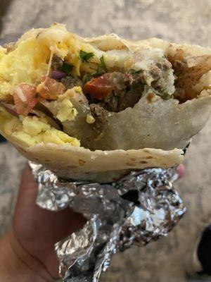 Carne asada OG burrito