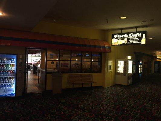 Located inside Parkway Bowling Alley