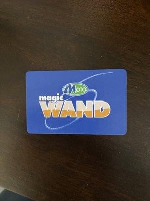 Magic Wand Card