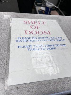 Mike Nye Instrument Repair