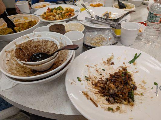 finished son's shrimp fried rice