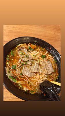 Beef noodle soup