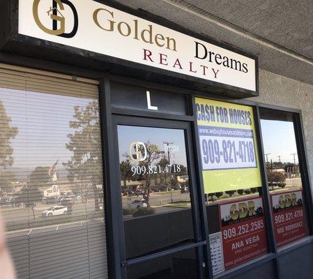 Front of office location