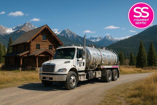 Septic Pumping and Inspections in Summit County, Colorado (Silverthorne, Breckenridge, Blue River, Frisco, Dillon, Heeney, Montezuma)
