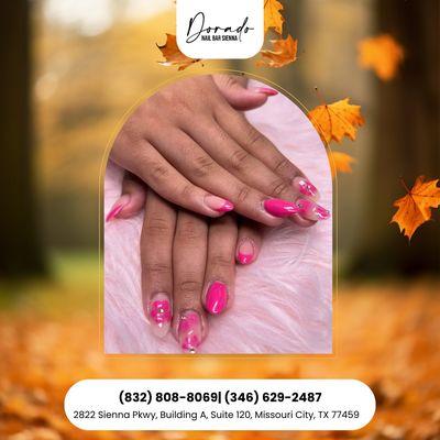 Autumn vibes are calling. Take a break and come enjoy some pampering with us!