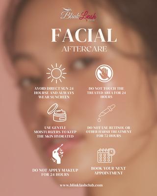 Your facial results last longer when you care for your skin the right way
A little protection, hydration, and patience go a long way.