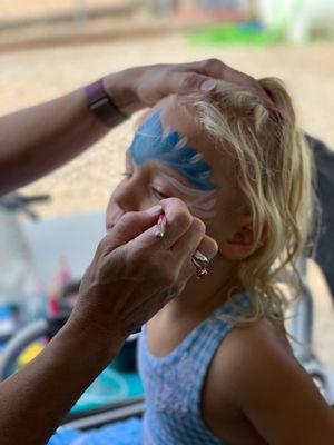 Professional application , skin safe materials