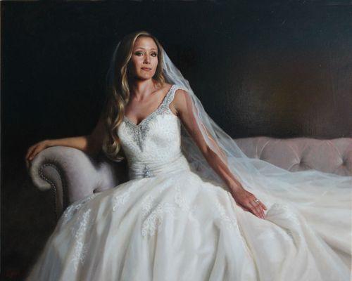 Haley- oil painting by Robin Williamson