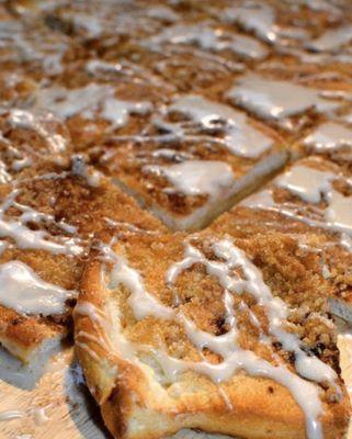 Dessert Pizza: Sweet Cream & Bacon