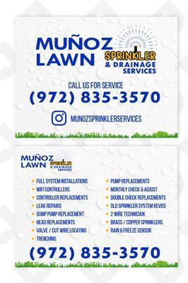 Munoz Lawn Sprinkler