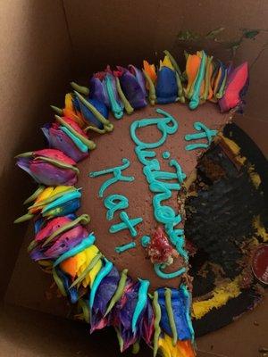 Horrible decorating.