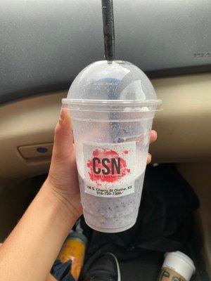 Fruity pebble meal replacement shake
