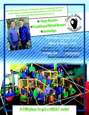 Cosse and SIlmon Orthodontics 2012