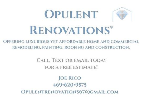 Opulent Renovations