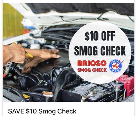 Brioso Smog Check