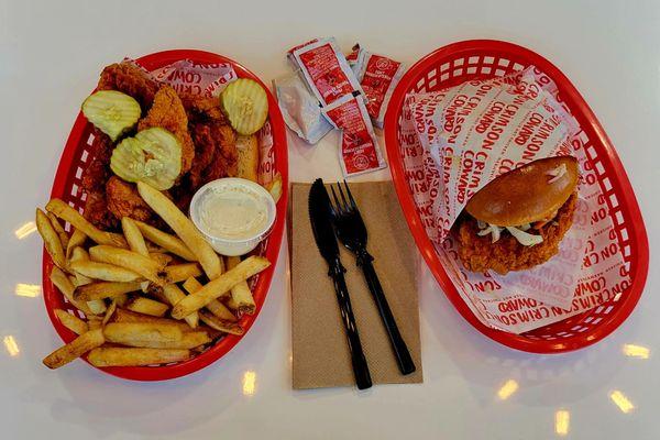 Tenders & Chicken Sandwich