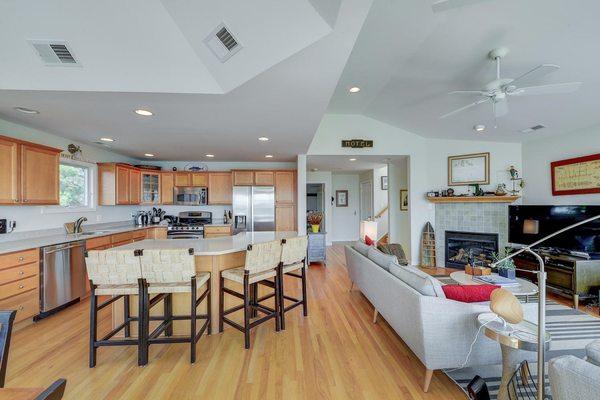 Beautiful upstairs of a home I sold in Harvey Cedars.