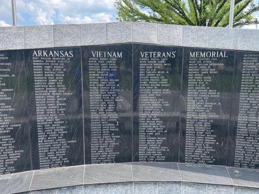 Arkansas Vietnam Veterans Memorial