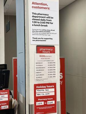 Hours (as of 5/23/25)