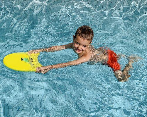 FREDS Swim Board. is ideal for learning the leg movement (frog).