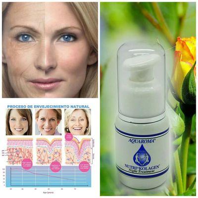 Collagen plus Hyaluronic Acid. Rejuvenating NIGHT TREATMENT