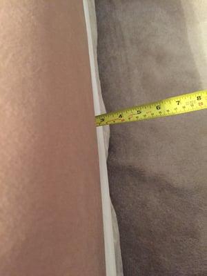 Bowing bed mattress sides. 2nd time this happened. The BBB has complaints about warranty and lack of communication.