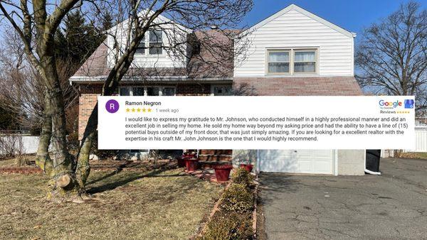 SOLD for $30,000 above asking price. South Plainfield, NJ