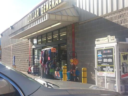 Dollar general store front