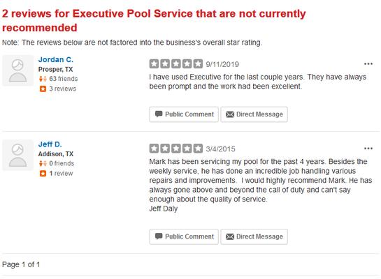Executive Pool Service