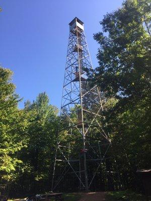 Mountain lookout tower