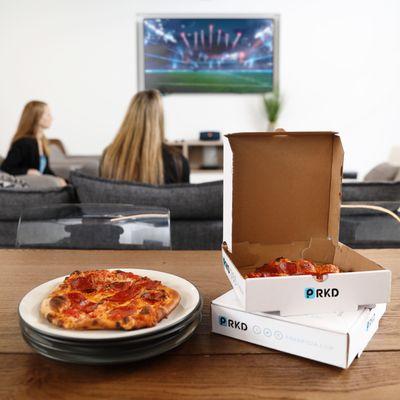 PRKD pizza offers fresh baked pizza delivered to your door in Waltham, MA.