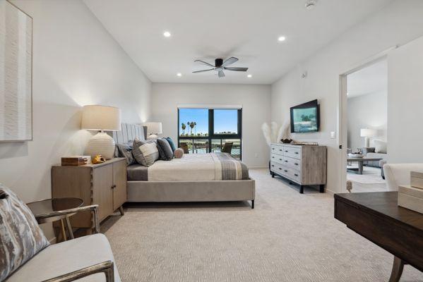 Living Out, Palm Springs has one and two bedroom floor plans