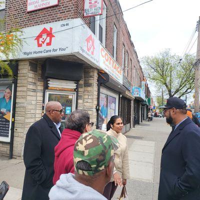 Visited our client's home to assess care needs and ensure comfort, safety, and personalized support.