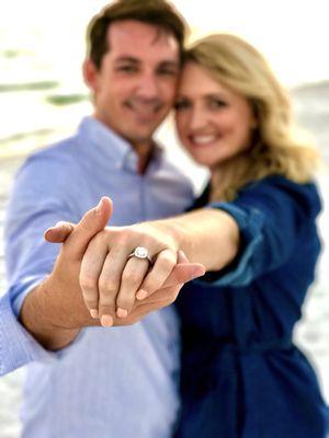 I was truly shocked at how quickly Jack was able to get a ring to my fiancé in order to make his surprise proposal a reality.