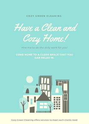 Cozy Green Cleaning Residential Services