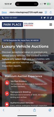 Park Place Collision