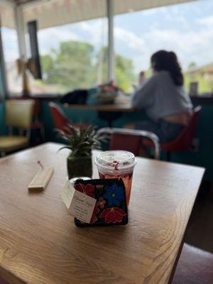 Novo elixir is lightly caffeinated refreshing drink! They have lots of adorable items for purchase from Ethical Hope.