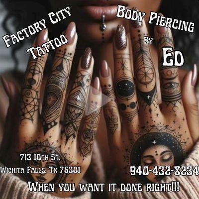 Body Piercing By Ed