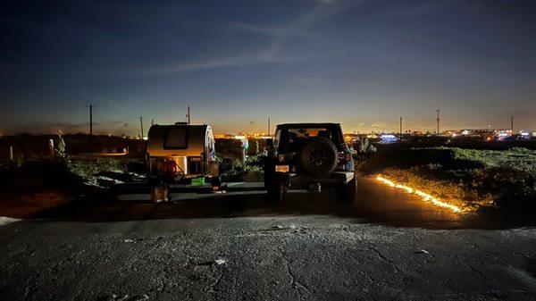 My trailer and spot.