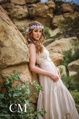 Hair & makeup on artist